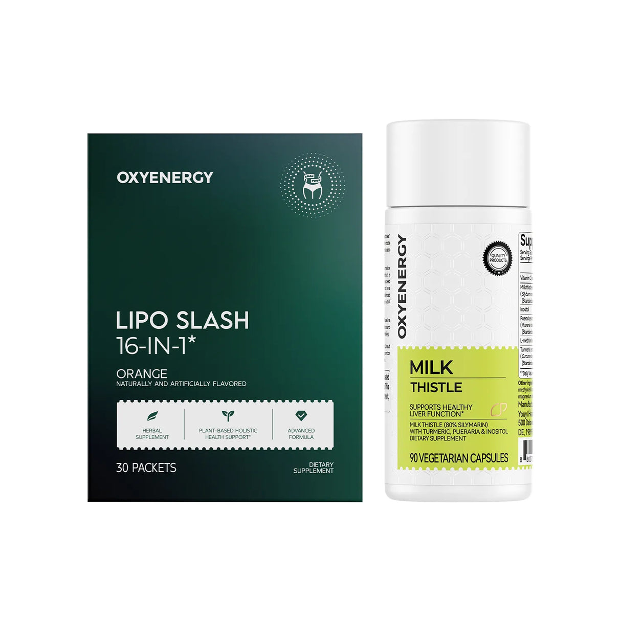 Lipo Slash 16-in-1 Metabolism Support Powder – Fat Burner & Digestive Health Formula