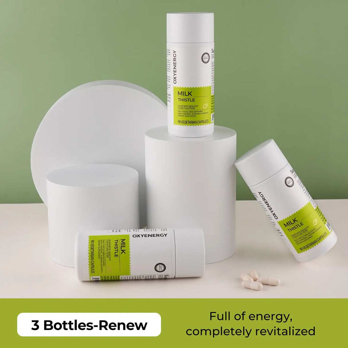 Milk Thistle 300mg Extract - Liver Detox & Repair Support