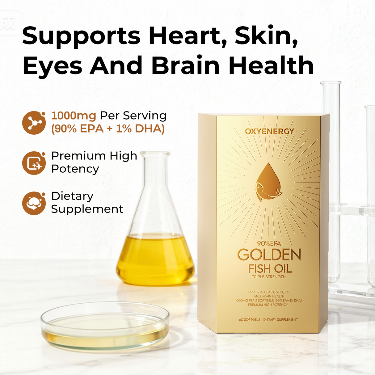 GOLDEN FISH OIL 90% EPA