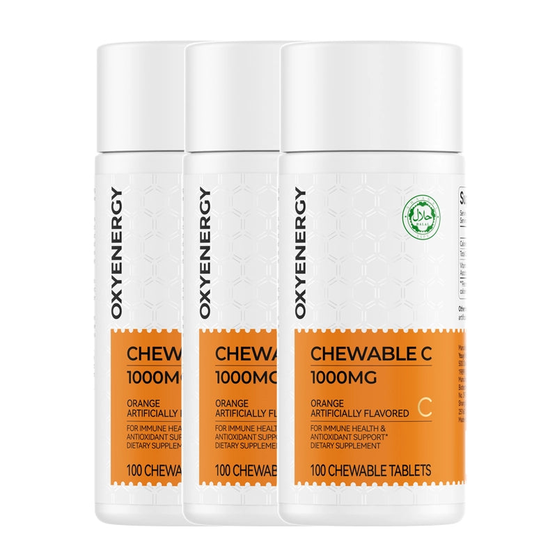 أقراص سي للمضغ 1000 ملغ