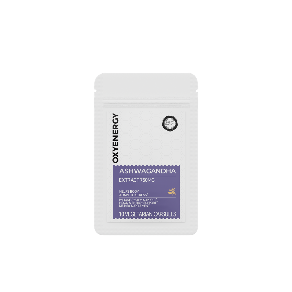 Sobre de extracto de ashwagandha - Paquete de prueba