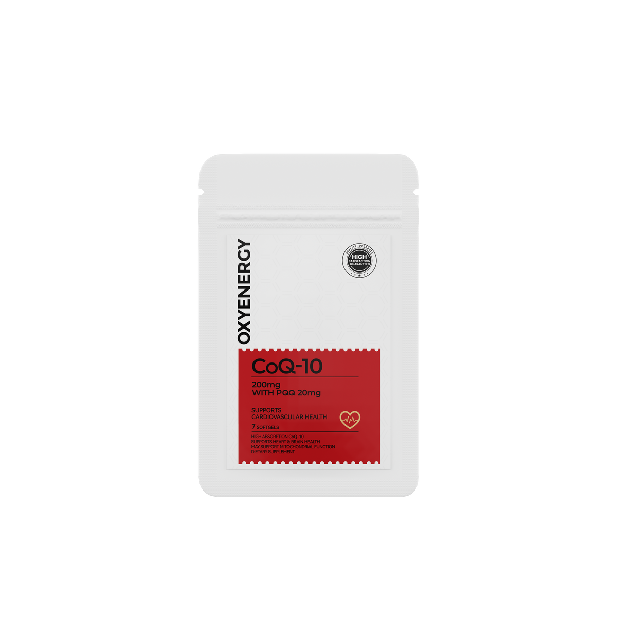 CoQ-10 200mg with PQQ 20mg Sachet - Trial Pack