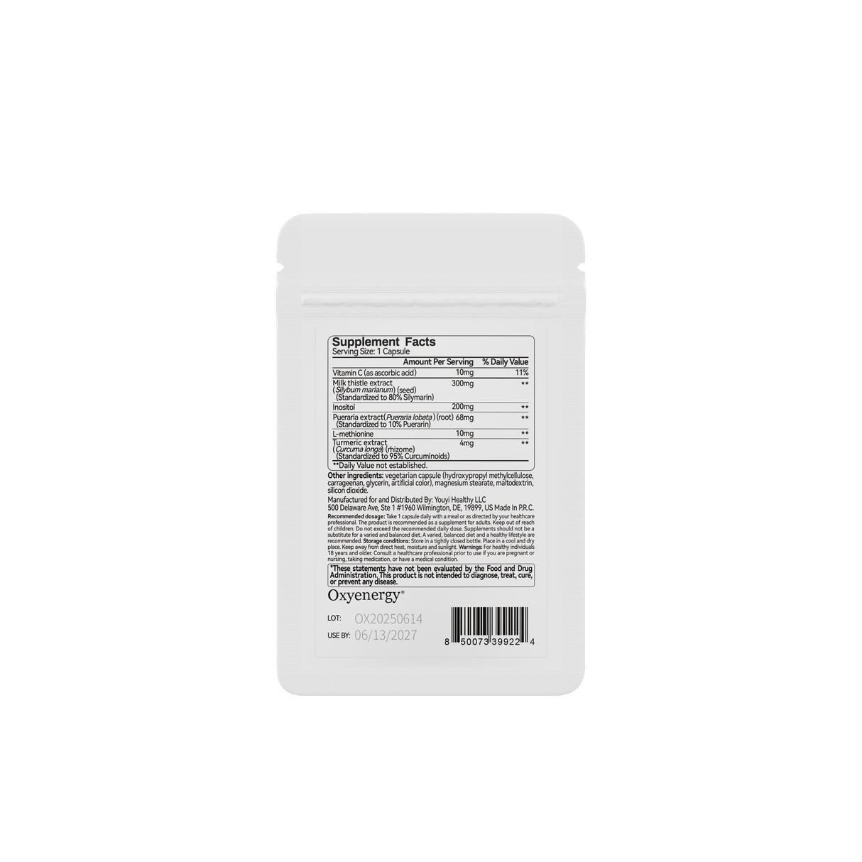 Milk Thistle Sachet - Trial Pack