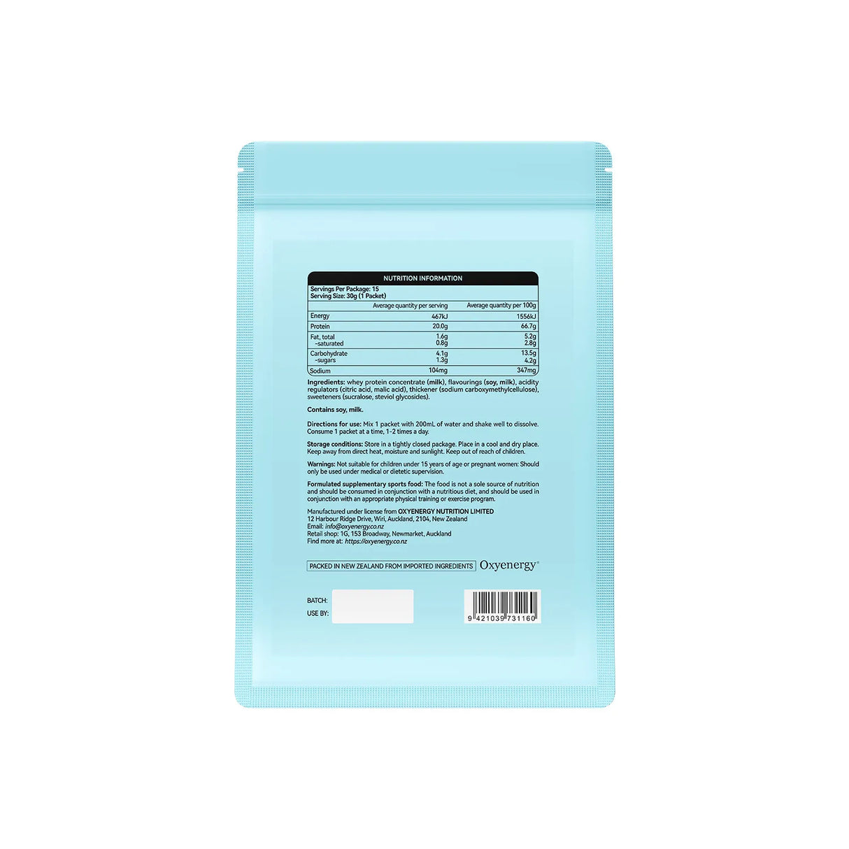 OXY PROTEIN