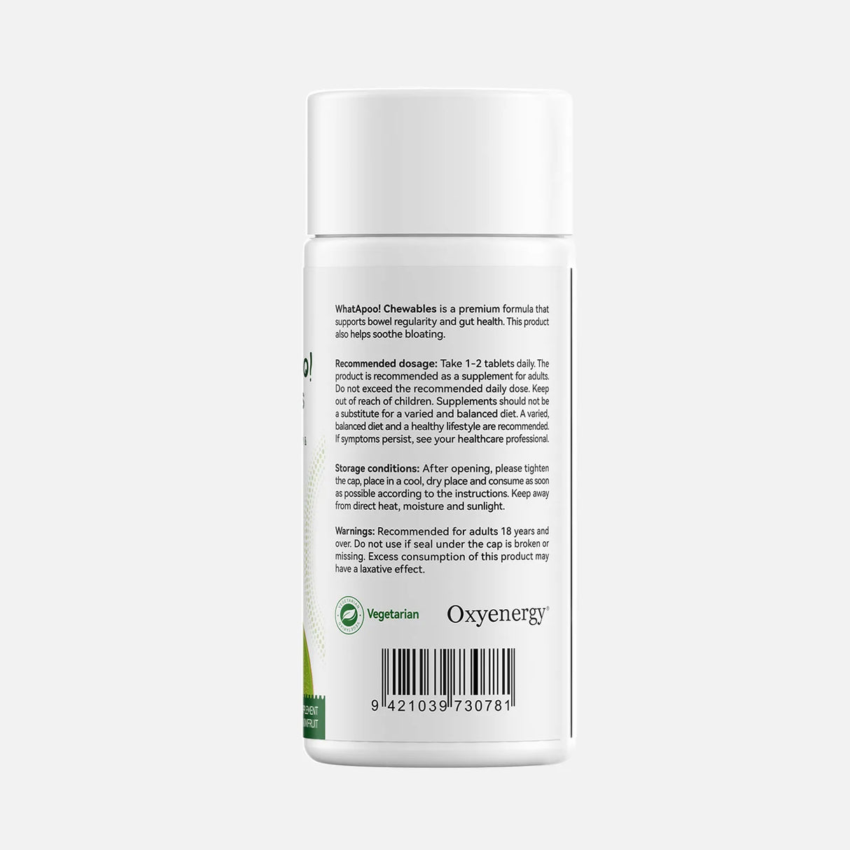 WhatApoo! Chewables – Gut Health Support