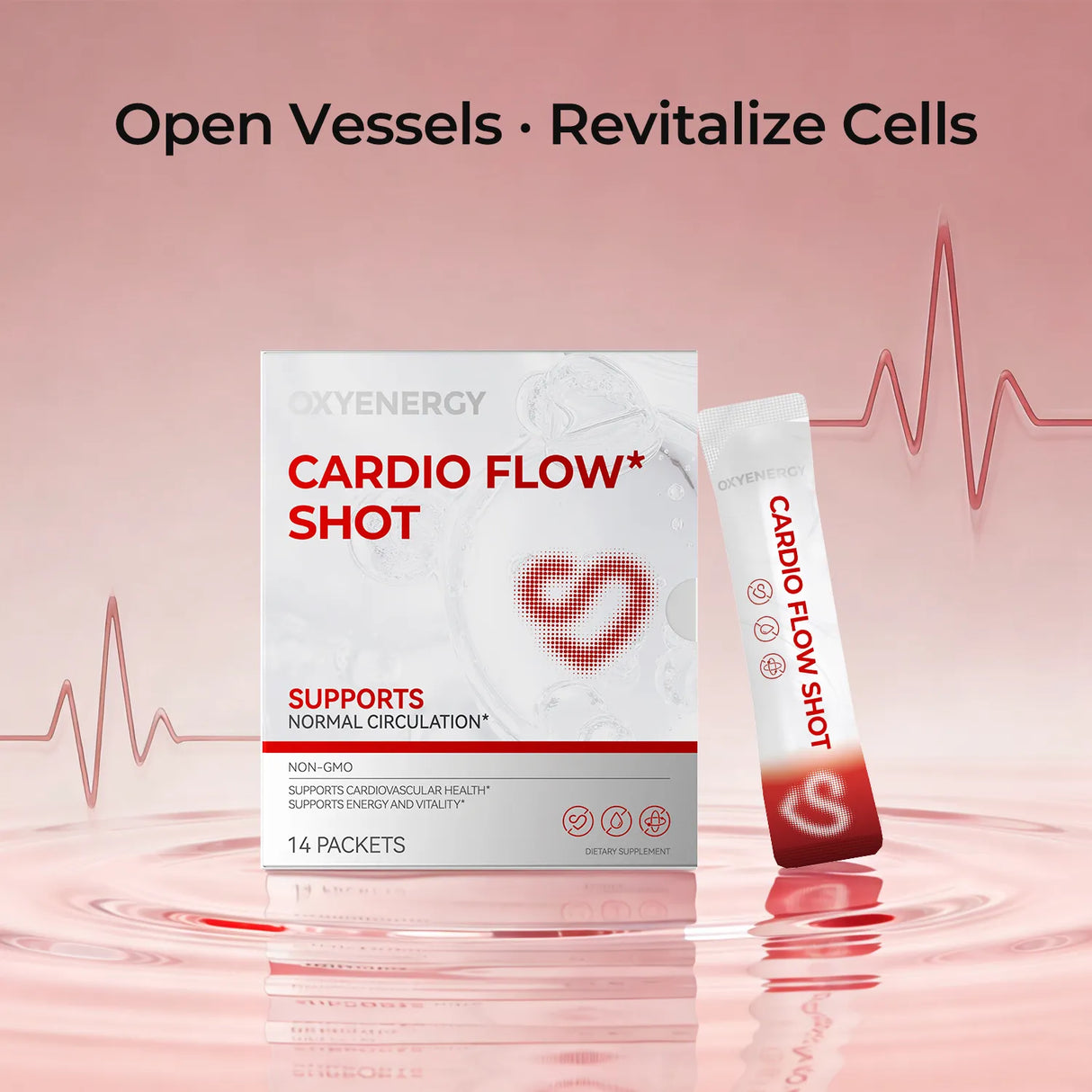Cardio Flow Shot - Supports Normal Circulation