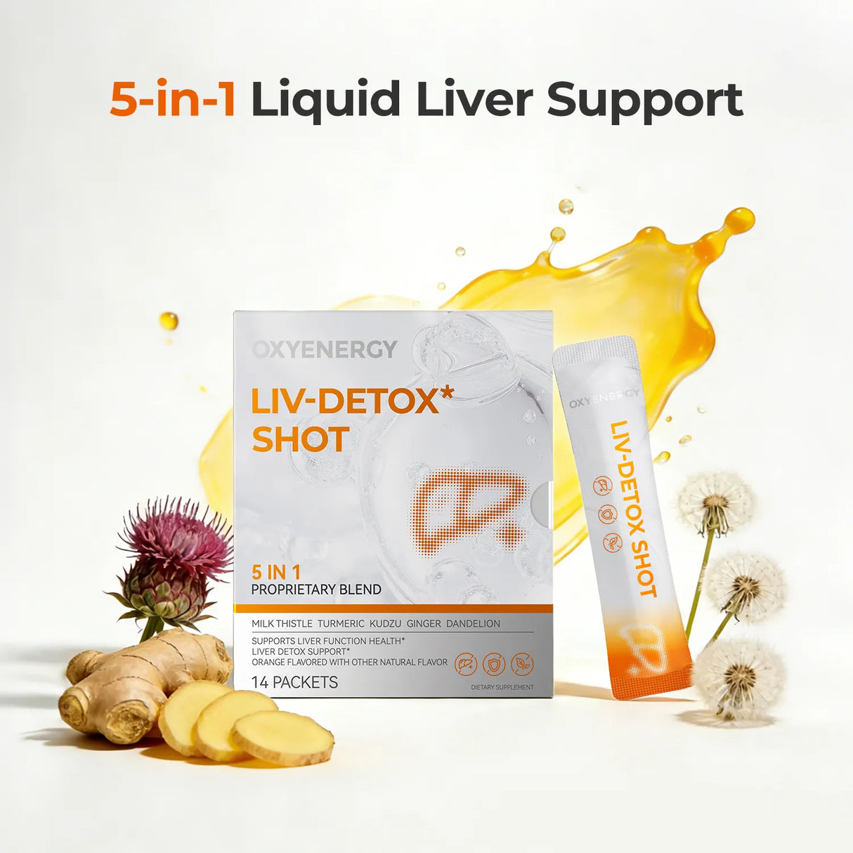 Liv-Detox Shot 5-in-1 Proprietary Blend