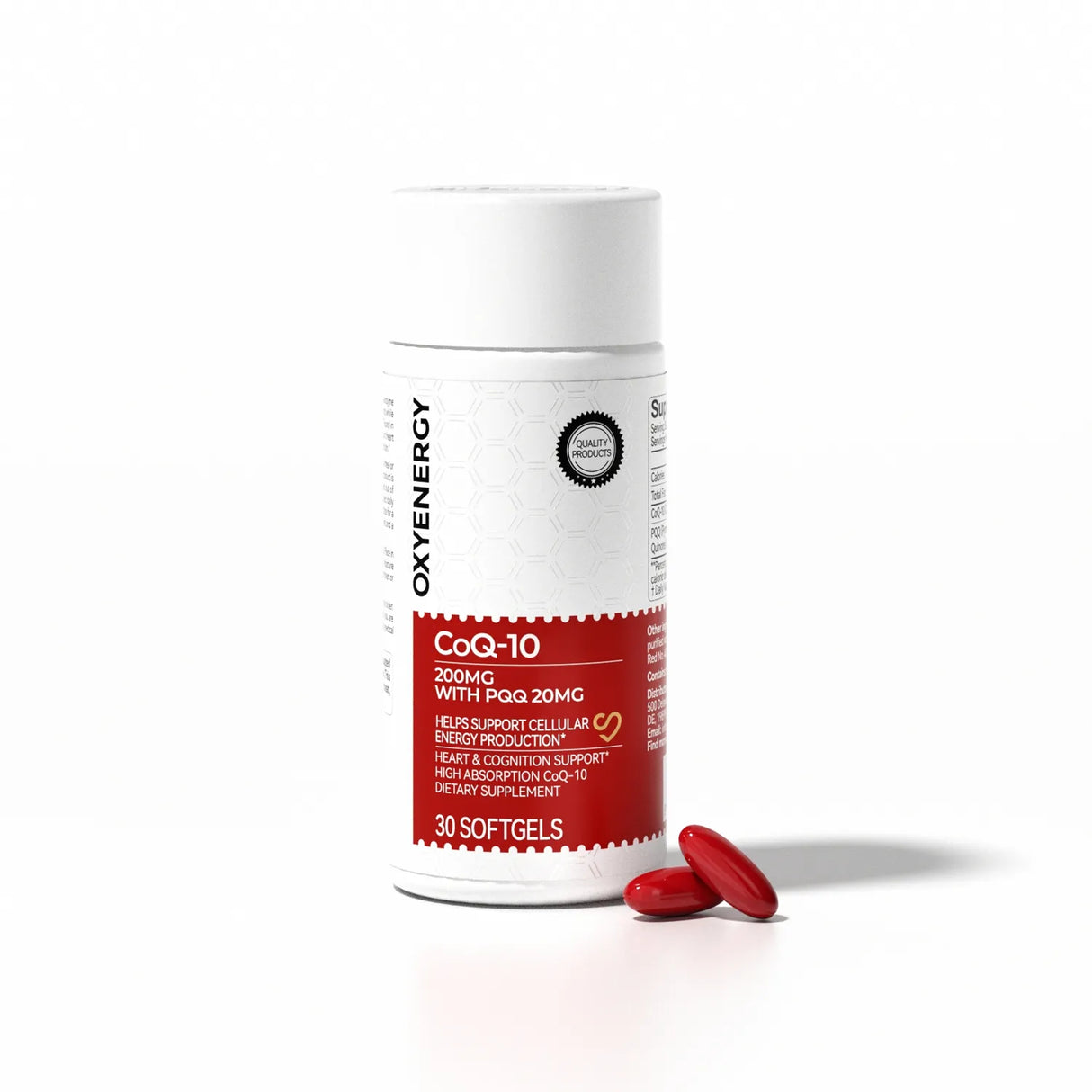 CoQ-10 200mg with PQQ 20mg
