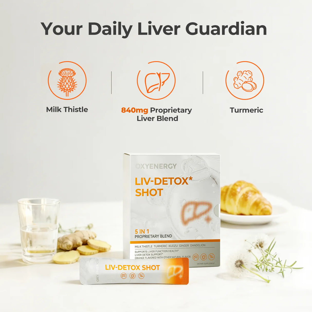 Liv-Detox Shot 5-in-1 Proprietary Blend