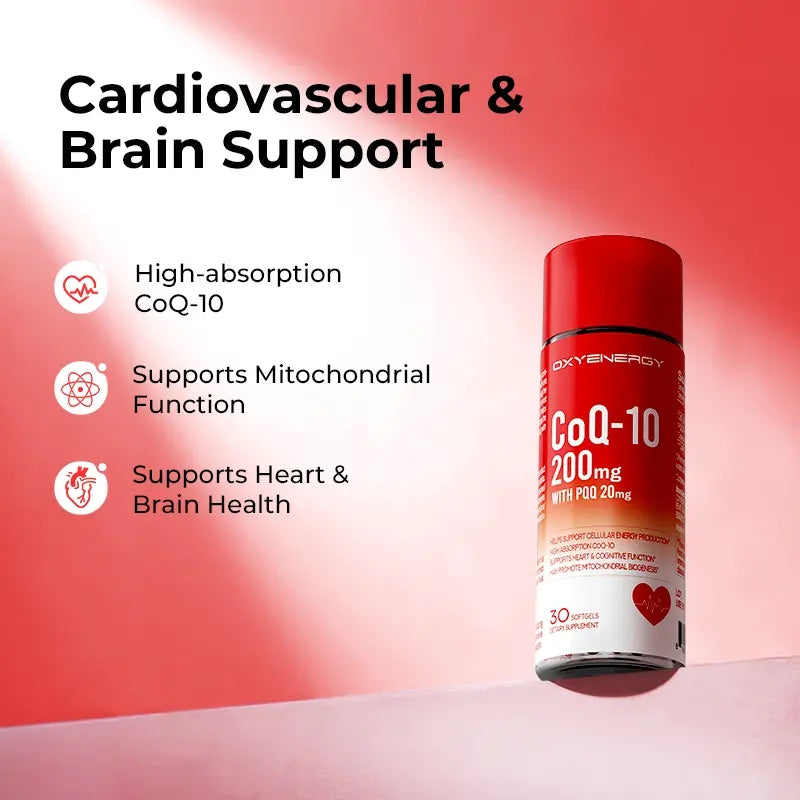CoQ-10 200 mg con PQQ 20 mg 