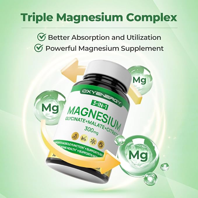 3 in 1 Magnesium Complex Supplement