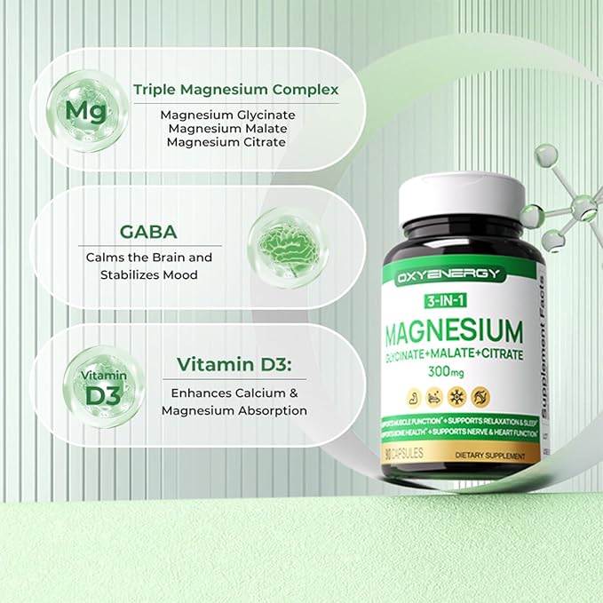 3 in 1 Magnesium Complex Supplement