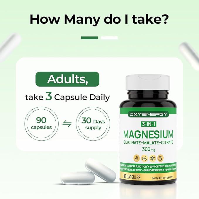 3 in 1 Magnesium Complex Supplement