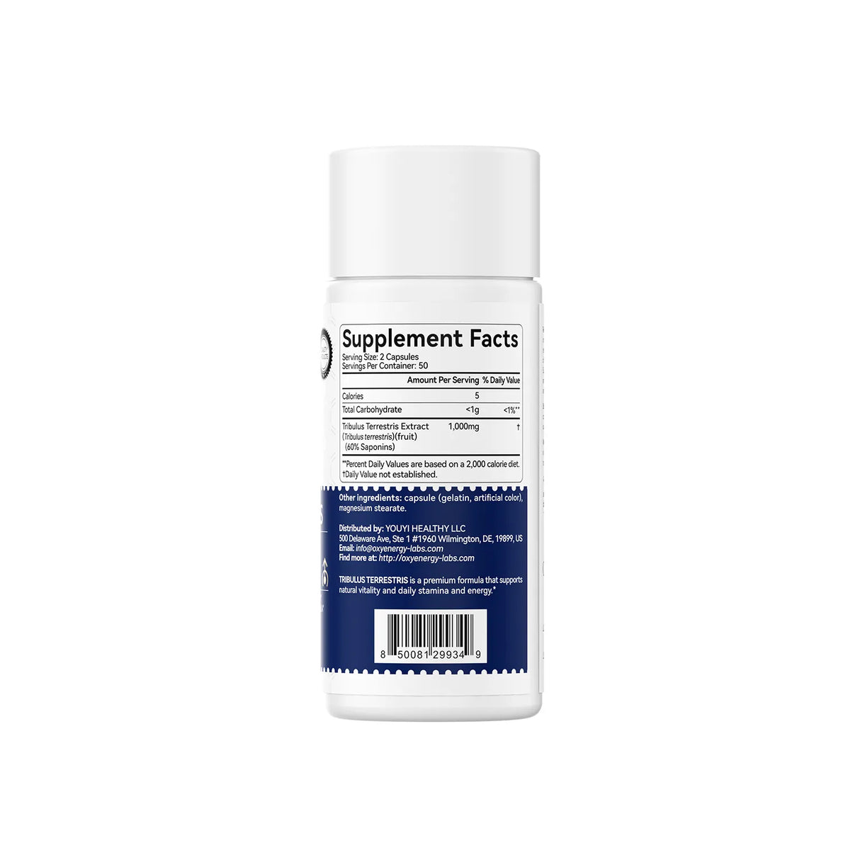 Tribulus Terrestris - Supports Daily Stamina & Energy