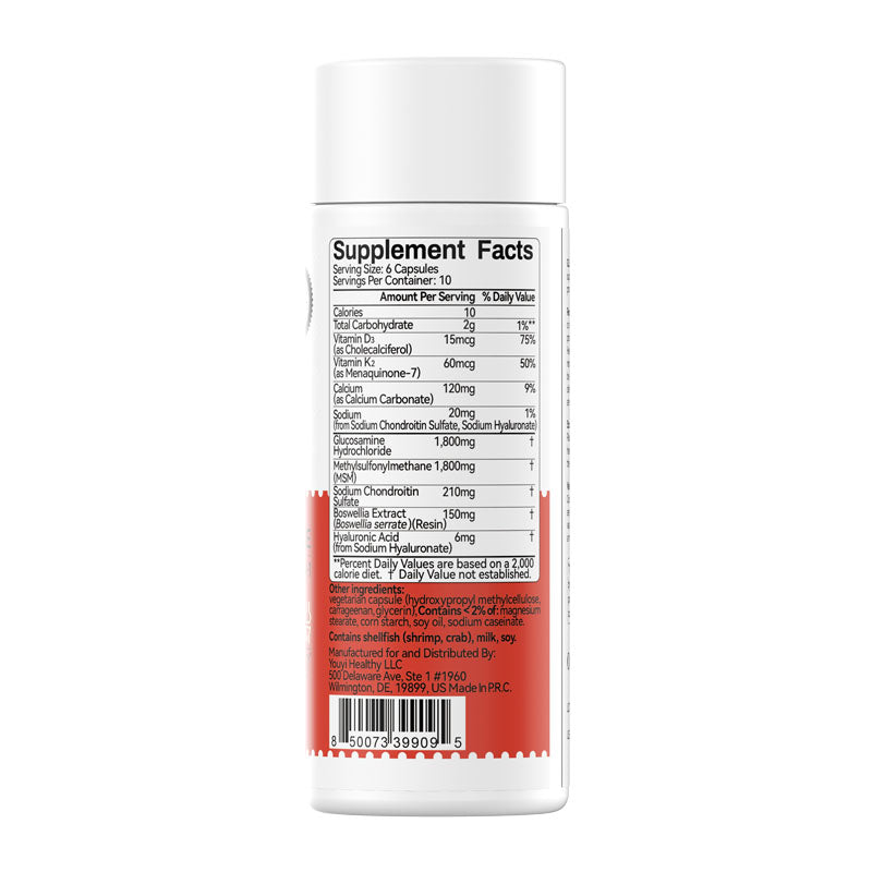 REPARADOR DE ARTICULACIONES 8 EN 1 CON GLUCOSAMINA 1800 MG 