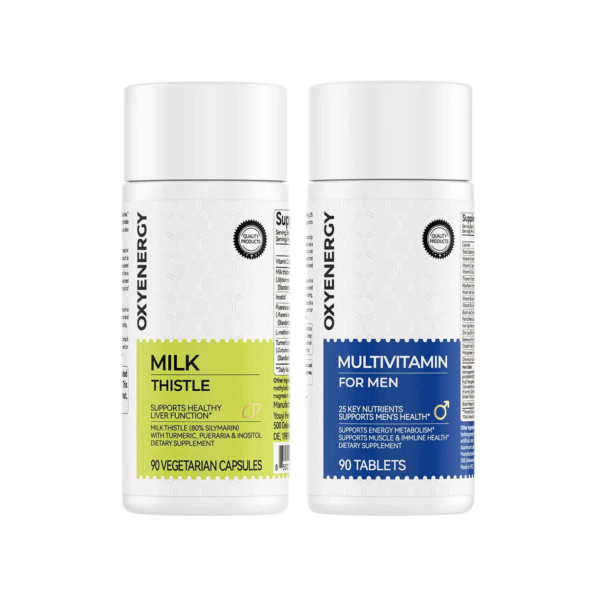 MILK THISTLE & MULTIVITAMIN FOR MEN