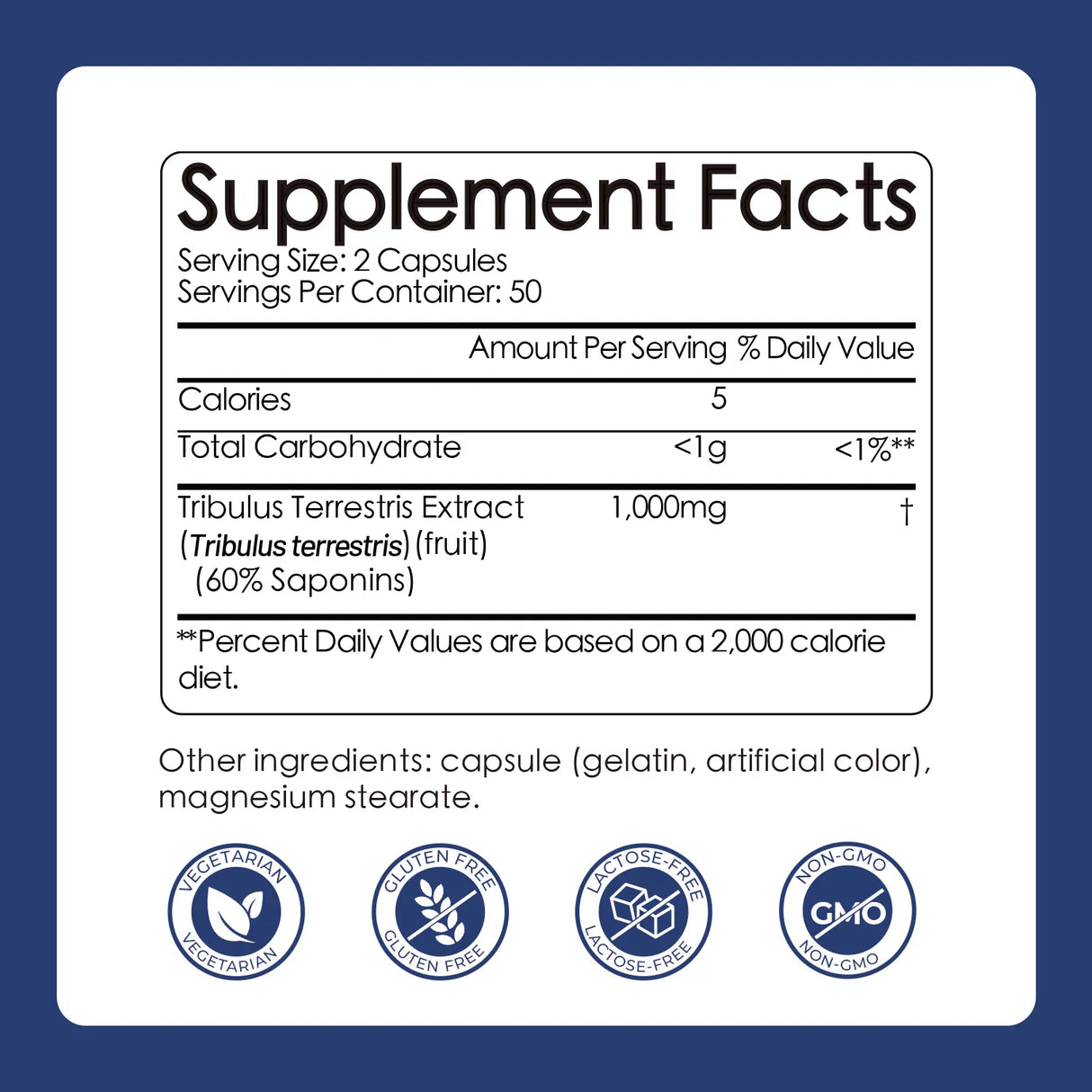 Tribulus Terrestris - Supports Daily Stamina & Energy