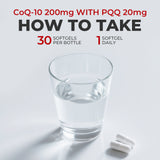 CoQ-10 200 mg con PQQ 20 mg 