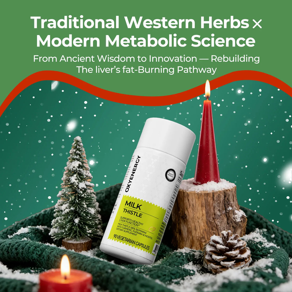 MILK THISTLE 90 CAPSULES - Purification &  Detoxification