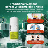 MILK THISTLE 90 CAPSULES - Purification &  Detoxification