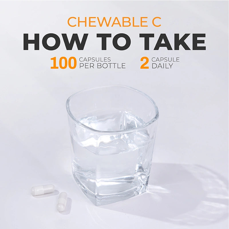 C MASTICABLE 1000MG 